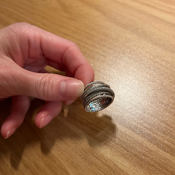 DAVID YURMAN cross over ring - Picture 5 of 5